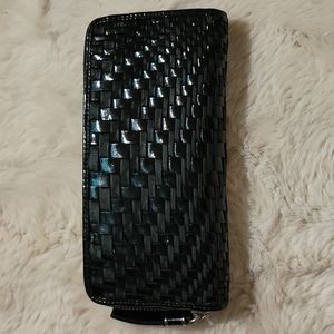 Cole Haan Braided Leather Wallet